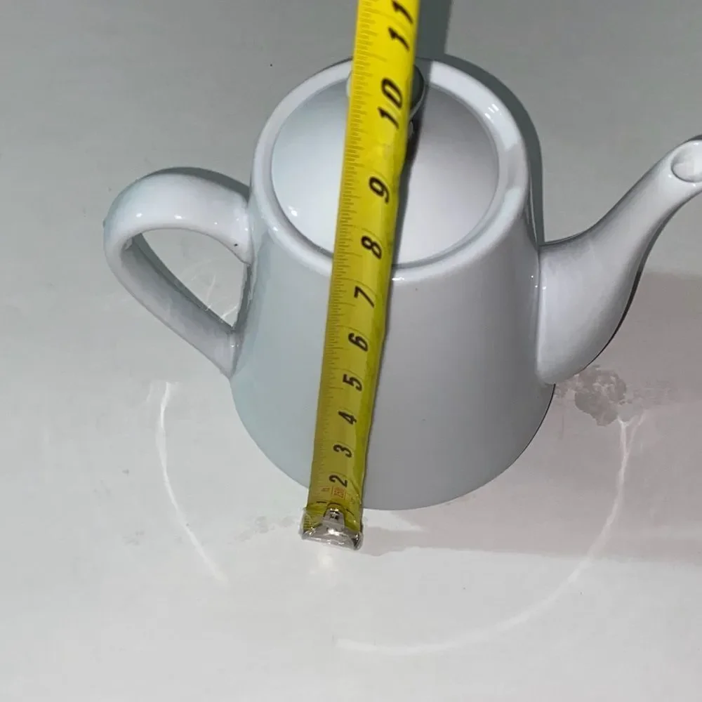 Modern White Tea Set 6 Pc,
